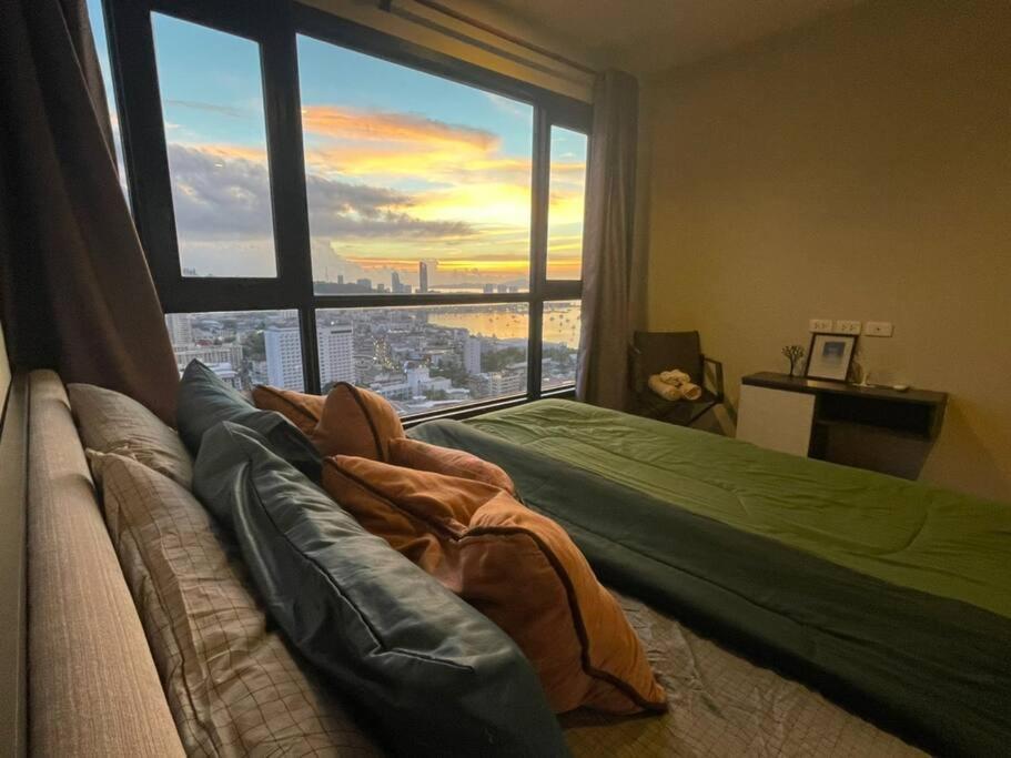 The Base Central Pattaya 2Bed King&Queen Sky Seaview & Infinity Pool المظهر الخارجي الصورة