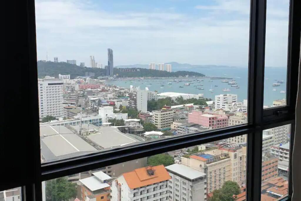 The Base Central Pattaya 2Bed King&Queen Sky Seaview & Infinity Pool المظهر الخارجي الصورة