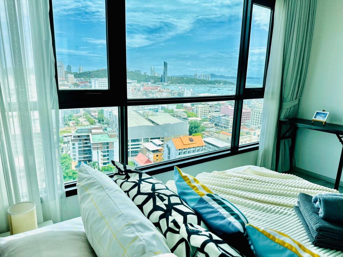 The Base Central Pattaya 2Bed King&Queen Sky Seaview & Infinity Pool المظهر الخارجي الصورة