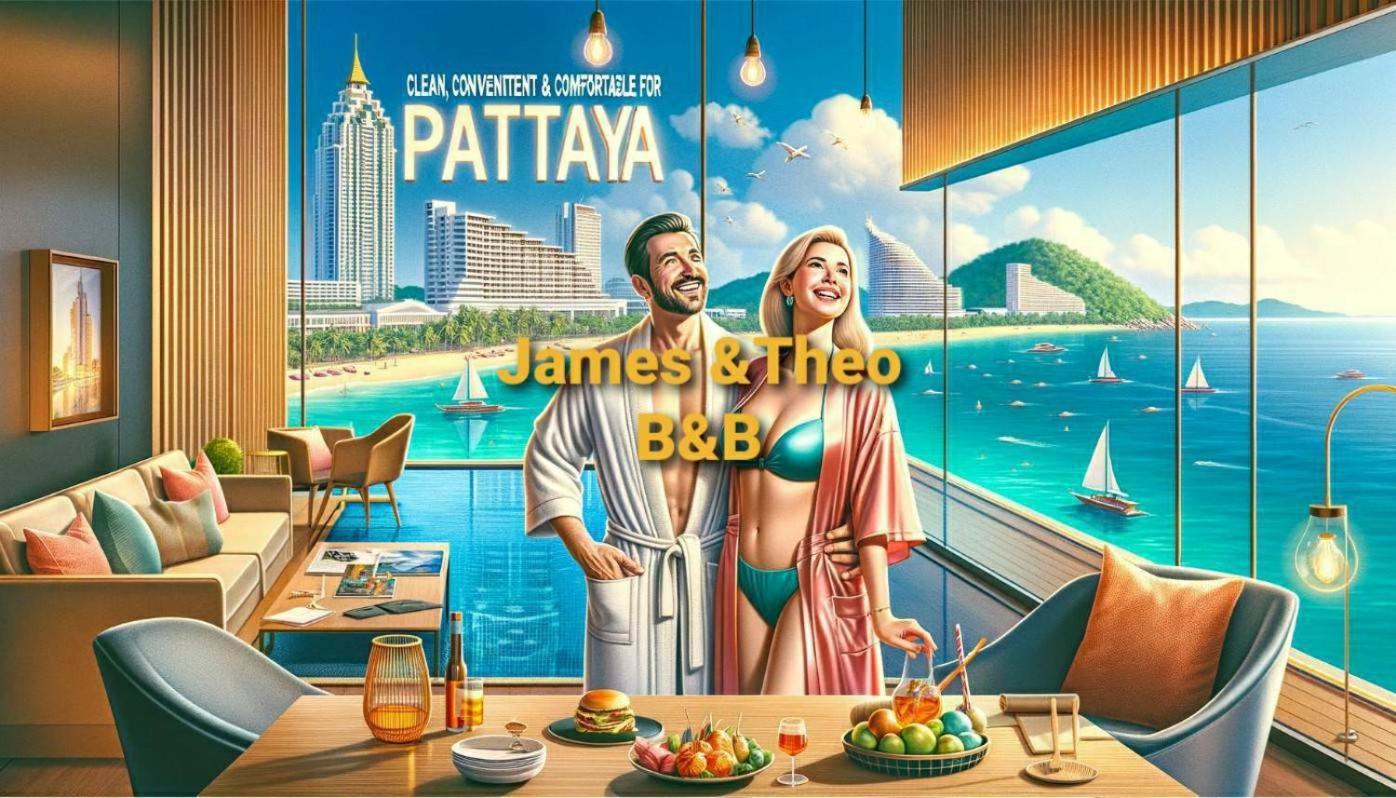 The Base Central Pattaya 2Bed King&Queen Sky Seaview & Infinity Pool المظهر الخارجي الصورة